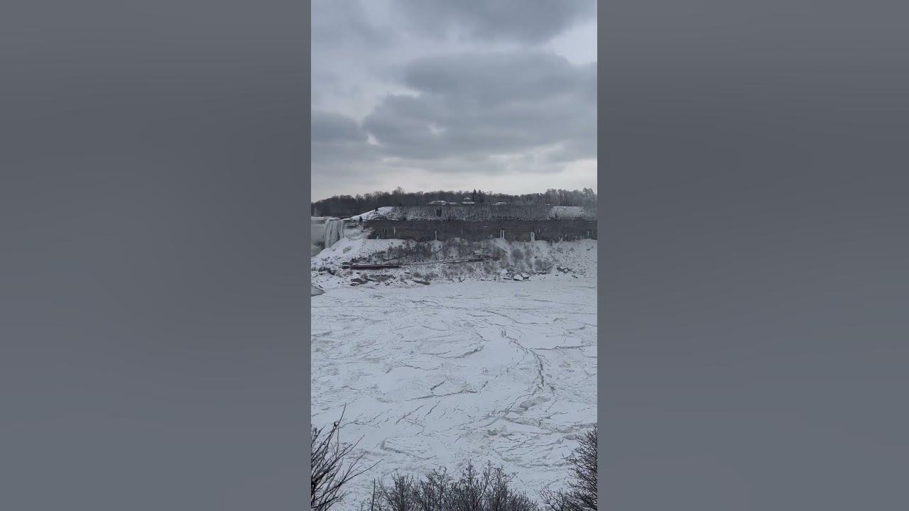 Niagara Falls frozen 2025 YouTube