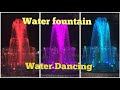 Water Fountain With Autometic Colour Change Lighting/Water Dancing/Home And Building Attractive View