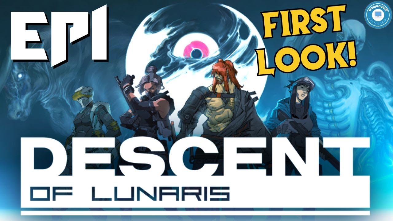 DESCENT OF LUNARIS | Sci-Fi Dungeon Crawler | Gameplay Preview | Part 1