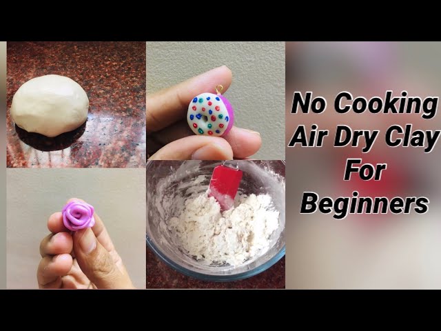 How to Make Air Dry Clay: No Cooking Required