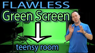 Ultimate Green Screen in SMALL Room Guide for FLAWLESS Results | Gears and Tech