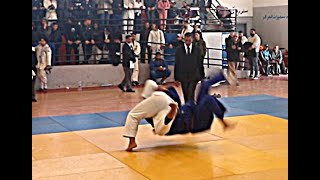 Final compétition régional de judo seniors salé bouchouk fevrier2023