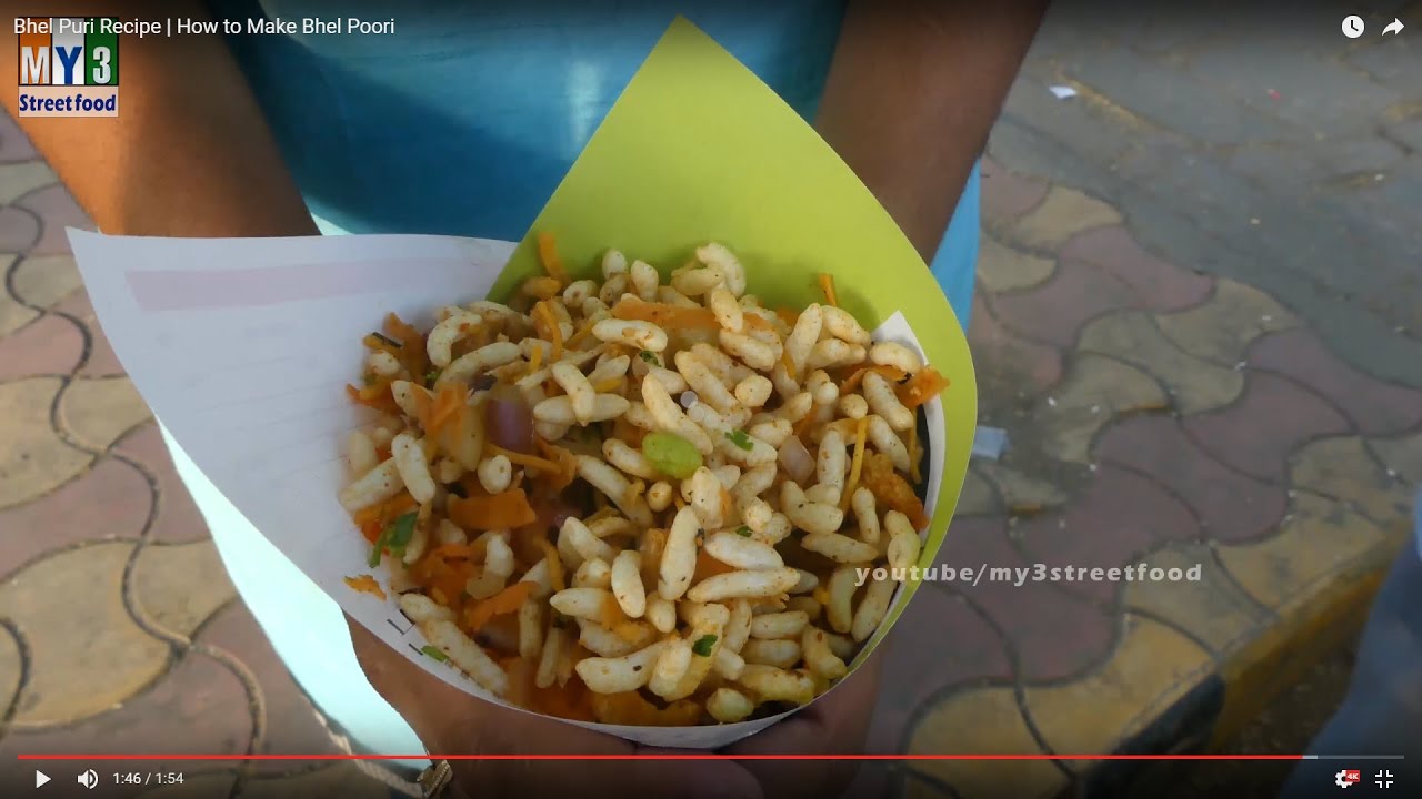 Bhel Puri Recipe | How to Make Bhel Poori street food | STREET FOOD