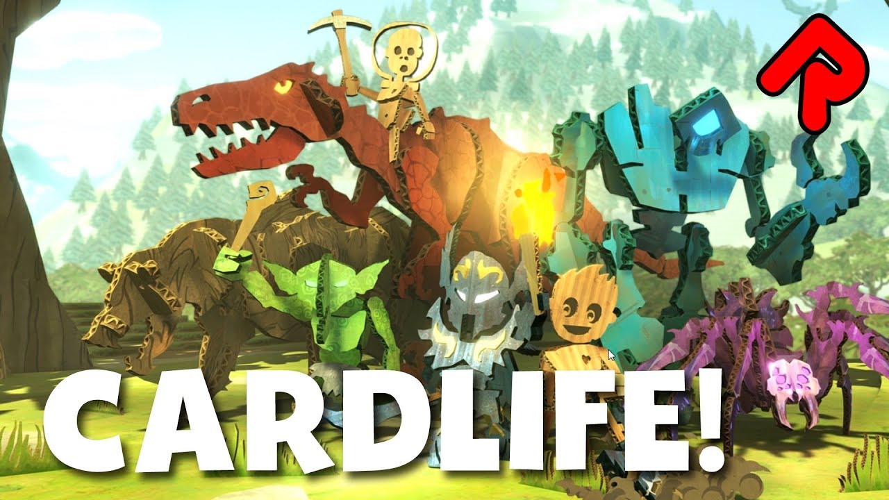 Cardlife на пк. Кардлайф игра. Инди игры песочницы. Игры на картоне. Cardlife.