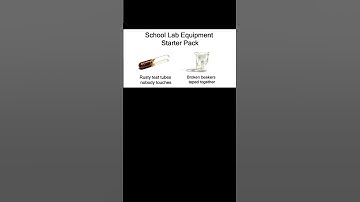 School Lab Equipment Starter Pack #memes #shorts