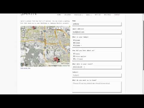 Html 5 feature - contact form