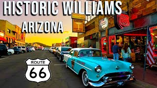 Williams Arizona Route 66 Walking Tour, Dinner, and ZipLine!