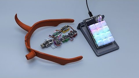 3D Hangouts – MacroPad, Trinkey RP2040 and Lady Loki Horns #3DPrinting