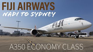 Fiji Airways A350 Trip Report | Nadi to Sydney (Economy)