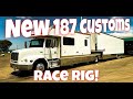 We Got Ourselves a Real-Deal Racecar Hauler! Check Out the New 187 Customs Race Rig!