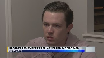 Brother remembers 3 siblings killed in car crash