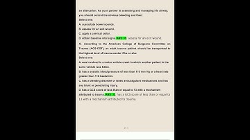 West Coast EMT Block 4 Exam 2023 Questions and Answers Verified Answers3387