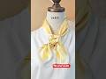 How to Tie a Luxury Scarf Knot ✨ #scarfstyles #howtotieascarf #ootd #scarfing #woolscarf #shawl