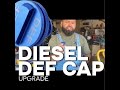 DIESEL DEF CAP UPGRADE RAM #ramtrucks #dieselengine #ramlife #truckmods #unboxingvideo #offroad