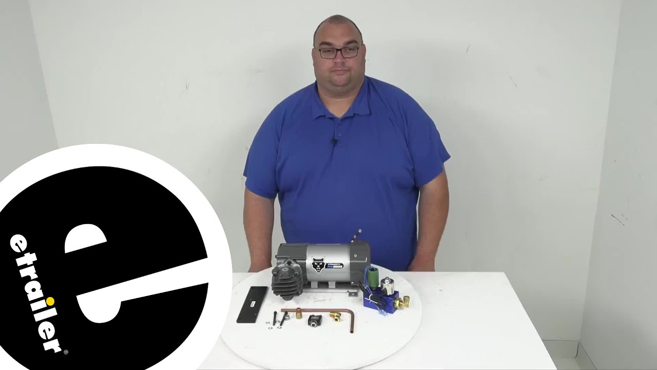 Review of Pacbrake On Board Air Compressor - Air Compressor Kit Horizontal Pump Head - PB97MV
