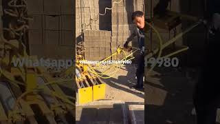 Popular Cement Concrete Block Clamping Machine Block Carrying Machine In Blocks Factory