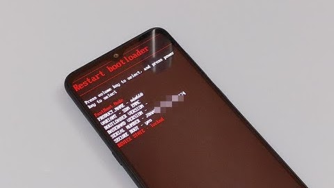 Nokia 6.2 stuck in FastBoot Mode