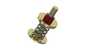 Adaptive Compression spring Mechanism by Autodesk Inventor انيميشن لسوسته متحركة باستخدام الأنفينتور