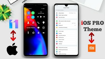 NO 1 iOS Theme For Miui 11 | Control Center | Charging Animation | New settings, Best Miui 11 Theme