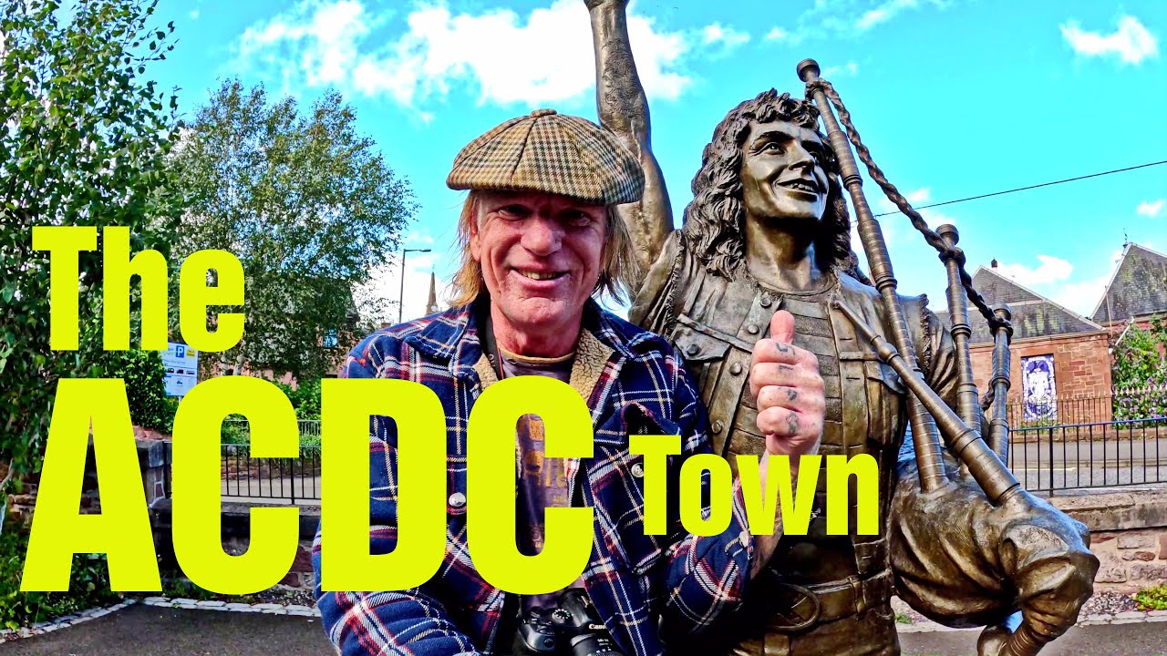 The ACDC Town in Scotland. Kirriemuir Scotland, The Birth Place of Bon ...