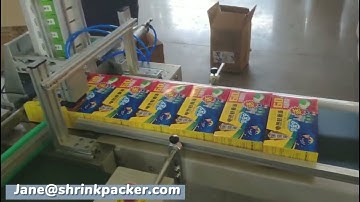 Mosquito coil box packing machine