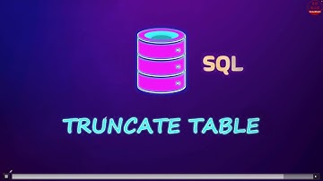 SQL TRUNCATE TABLE | SQL for Data Science 2025 🌟🎉