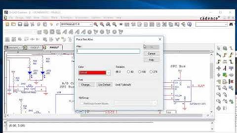 OrCAD Schematics - Off page connector