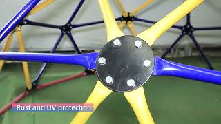 kids Outdoor Play Equipment Climbing Toys Playground Dome Climber