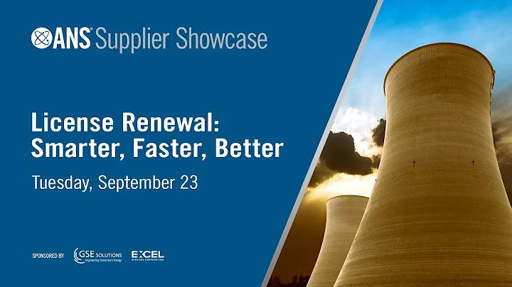 License Renewal: Smarter, Faster, Better