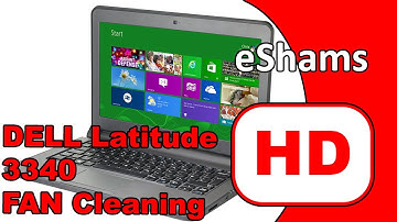 Dell Latitude 3340 Fan Cleaning 4K
