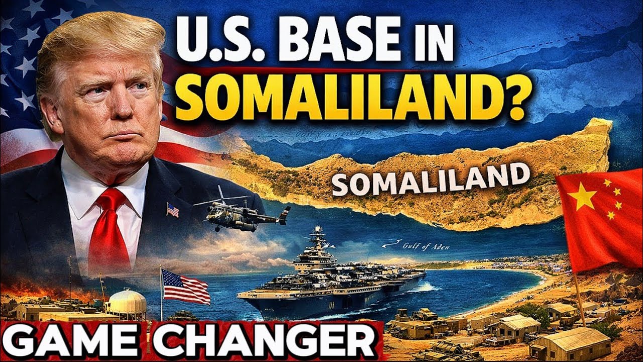 Срочная новость: Сомалиленд предлагает США базу в Аденском заливе? Трамп, Китай и глобальный сдви...
