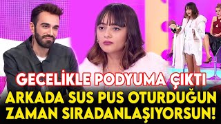 Özden Farklılık Yapmak İstedi Gecelikle Podyuma Çıktı - İşte Benim Stilim