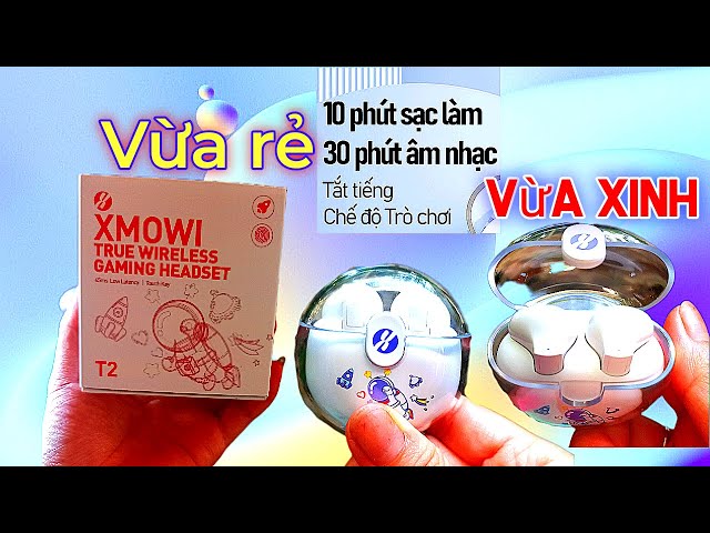 Review tai nghe không dây bluetooth xMOWI T2 tuy nhỏ nhưng không tầm thường