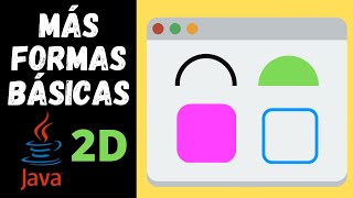 Java Graphics - Part 4 Other Basic Shapes - Arc, Rounded Rectangle, and 3D Rectangle Update