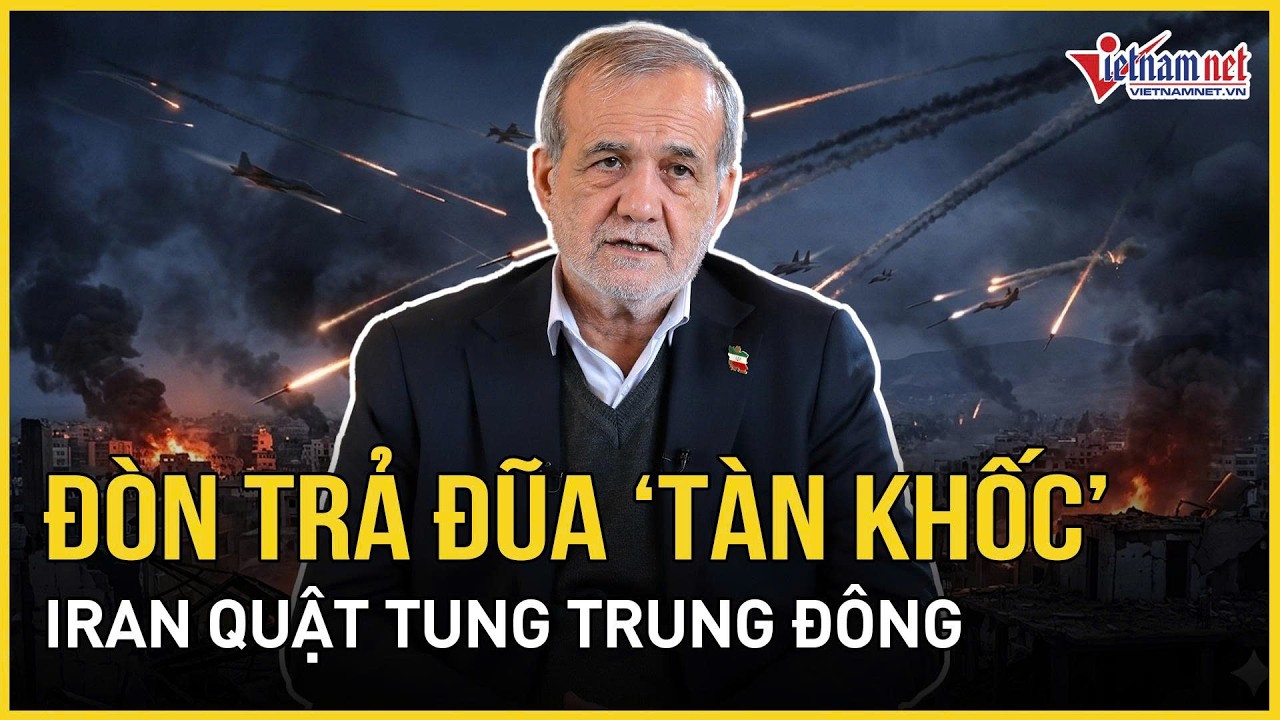 Choáng váng đòn trả đũa “tàn khốc” Iran quật tung Trung Đông, 200 quân nhân Mỹ thương vong