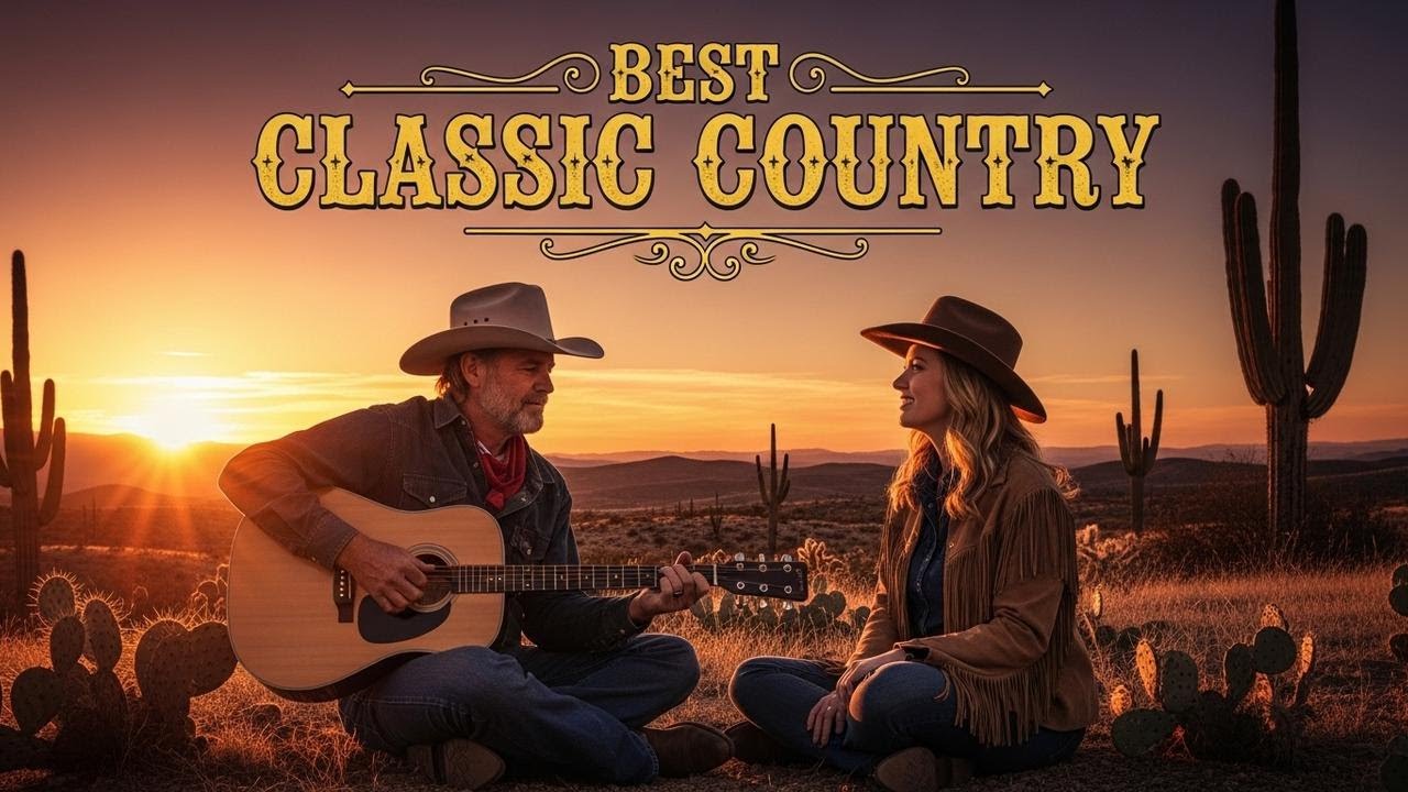 Top Classic Country Ballads – Peaceful & Calm Country Ballads with Acoustic Country Style
