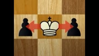 Pawn endgame tactic, - capture edge pawn to win screenshot 3