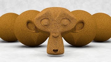 CREATE A CORK BOARD PROCEDURAL MATERIAL IN BLENDER 4