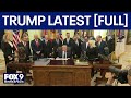 Trumps talks AI, reclassifying marijuana and a proposed Arc de Trump [FULL]