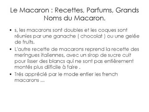 www.recette-macaron.com Recette Macaron !