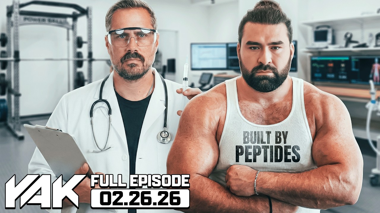 Big Cat and Max Are Starting a New Peptide Journey | The Yak 2-26-26