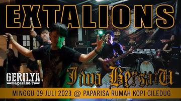 EXTALIONS - Momento Mori [LIVE] @ Jiwa Bersatu, Paparisa Rumah Kopi Ciledug 2023