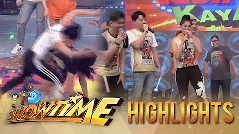 It's Showtime Cash-Ya: Anne dives out of the platf...