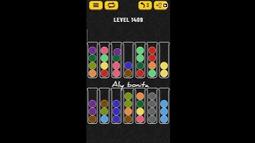 ball sort puzzle level 1409