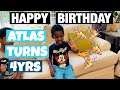 Happy Birthday!!! Atlas turns 4yrs old