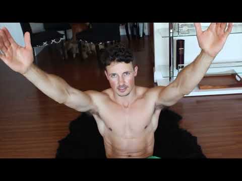 Jake Mast P90X Ab Ripper X Workout (Enable Closed Captions for Rep Counter! 💪)