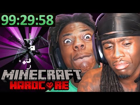Playing Hardcore Minecraft Until We Beat It.. (BEST MOMENTS)