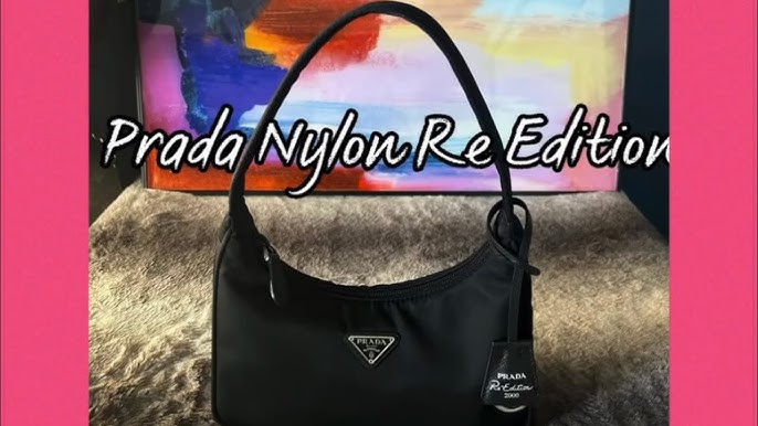 PRADA re-edition 2005 re-nylon mini bag review