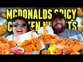 MCDONALD'S *NEW* SPICY CHICKEN NUGGETS MUKBANG 먹방 EATING SHOW! + HOT N' SPICY MCCHICKEN IS BACK!!!