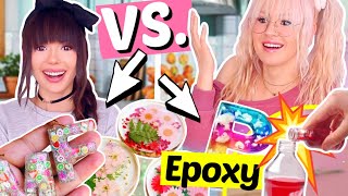 Gefährliches DIY Epoxidharz ⚡️ BFF Battle | ViktoriaSarina